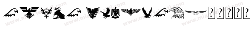 EAGLE THUNDER字体转换